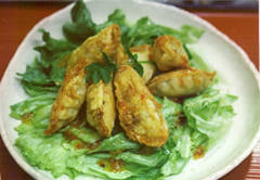 レシピ:エスニック!エッグミートの揚げ餃子