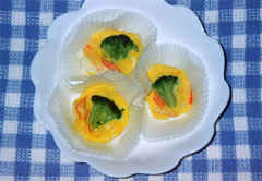 レシピ：カップたまご焼き